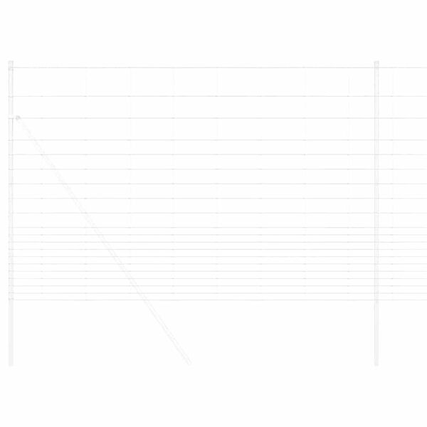 vidaXL Villiviideo Kuuma dipattu galvanoitu 1000 x 150 x 0,18 cm Rauta