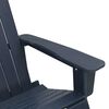 vidaXL Adirondack keinutuoli Laivastonsininen 92 x 73.5 x 92 cm HDPE