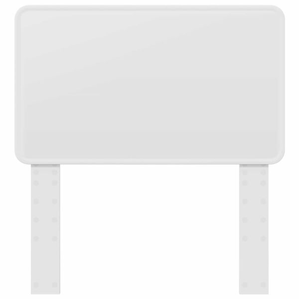 vidaXL P&auml;&auml;tylevy Valkoinen 75 cm Tekninen puu