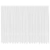 vidaXL Verkkoverho verhoilla Valkoinen 245 x 500 cm Polyesteri