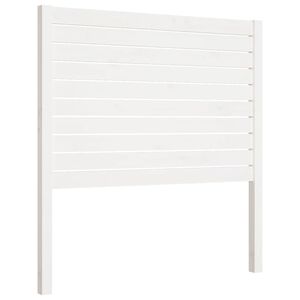 vidaXL S&auml;ngynp&auml;&auml;ty valkoinen 81x4x100 cm t&auml;ysi m&auml;nty