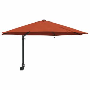 vidaXL Puutarhavarjo 248 x 248 x 148 cm Polyesteri ja ter&auml;s Terrakotta