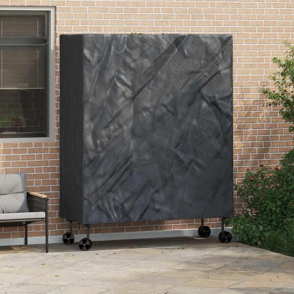 vidaXL Pingiksen P&ouml;yd&auml;n Peite Musta 165 x 70 x 185 cm kangas