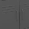 vidaXL Varastokaappi antrasiitti 60x35x56 cm teräs
