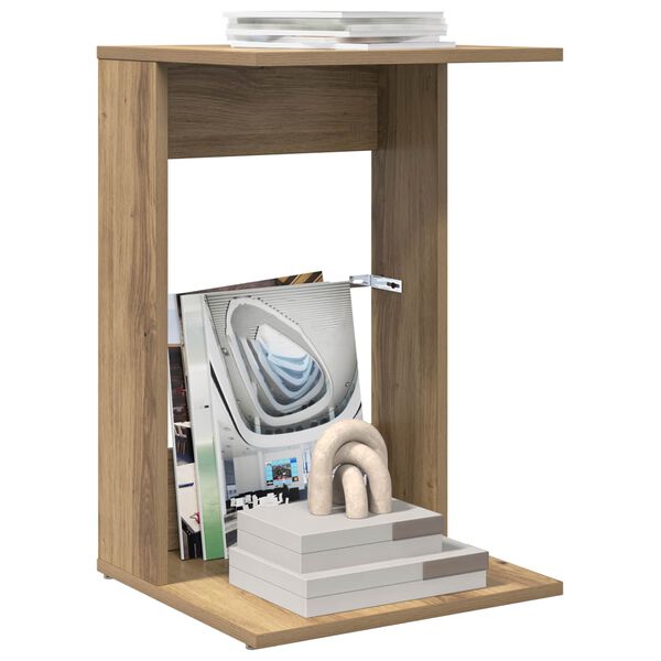 vidaXL Sivup&ouml;yt&auml; Artisan tammi 40 x 38 x 62,5 cm Tekninen puu