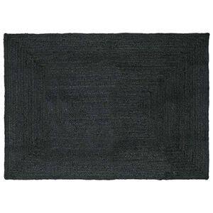 vidaXL Alue matot Suorakaide Tummanharmaa 200 x 290 cm Juutti