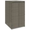 vidaXL Roska-astiakotelo Harmaa 65 x 80 x 115 cm Polyeteeni