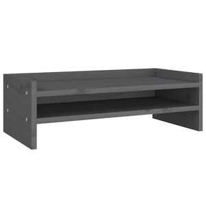 vidaXL N&auml;ytt&ouml;koroke harmaa 50x24x16 cm t&auml;ysi m&auml;nty