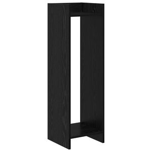 vidaXL Kasviteline Musta tammi 30 x 30 x 100 cm Tekninen puu