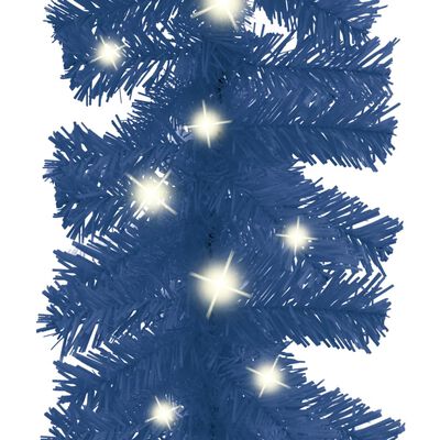 vidaXL Jouluköynnös LED-valoilla 20 m sininen