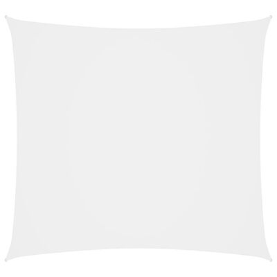 vidaXL Aurinkopurje Oxford-kangas neliö 2,5x2,5 m valkoinen