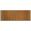vidaXL Matto suorakaide ruskea 70x200 cm bambu