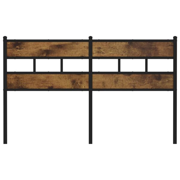 vidaXL Vaihdettava s&auml;ngynp&auml;&auml;ty savutammi 150 cm rauta ja tekninen puu