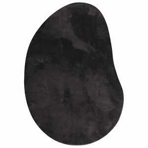 vidaXL Matto HUARTE Musta 100 x 200 cm Polyesteri