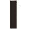 vidaXL Venezia-verho Tumma ruskea 55 x 250 cm 35 mm
