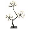 vidaXL S-muotoinen LED-joulukuusi 2 kpl Musta 45 cm Muovi 336 LEDi&auml;