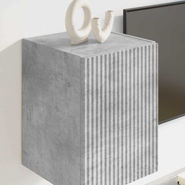 vidaXL TV-sein&auml;kaappi Betoni 30 x 31 x 40 cm Tekninen puu