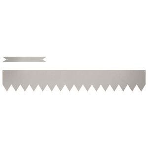 vidaXL Nurmireunus 10 pcs Ruskea 100 x 0.05 x 20 cm Kulunut Ter&auml;s