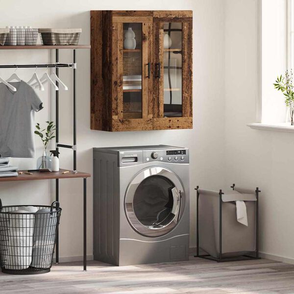 vidaXL Sivup&ouml;yt&auml; Vanha puu 69,5 x 34 x 90 cm Tekninen puu