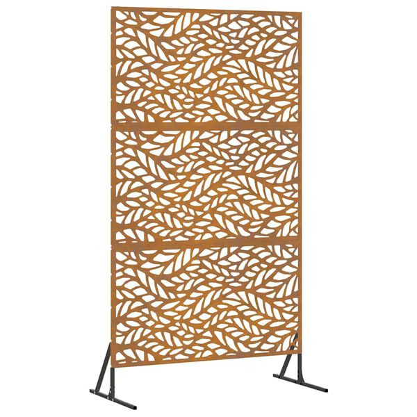 vidaXL Yksityisyysn&auml;ytt&ouml; Harmaa 100 x 50 x 180 cm Ter&auml;s