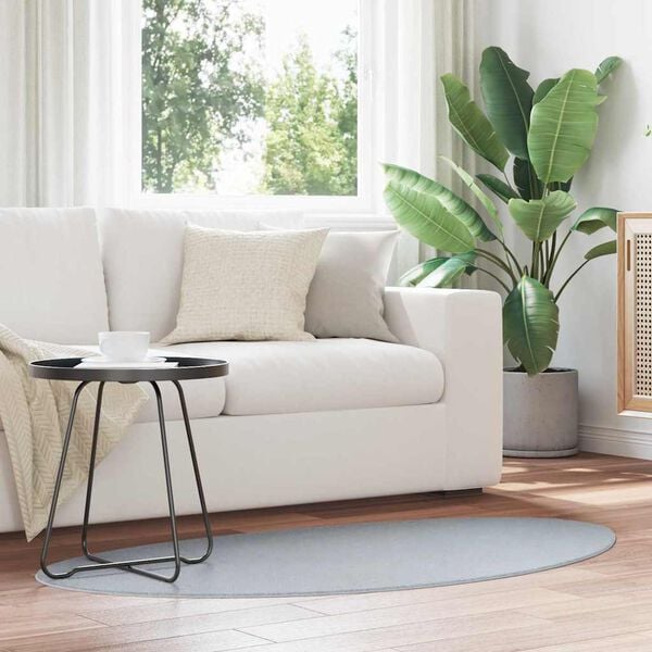 vidaXL Matto HUARTE Harmaa 80 x 150 cm Polyesteri