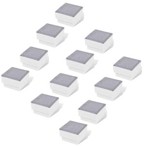 vidaXL LED Maavalaisimet 12 kpl 100x100x68 mm