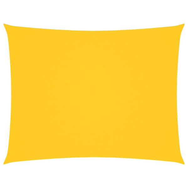vidaXL Aurinkopurje Oxford-kangas suorakaide 3x4,5 m keltainen