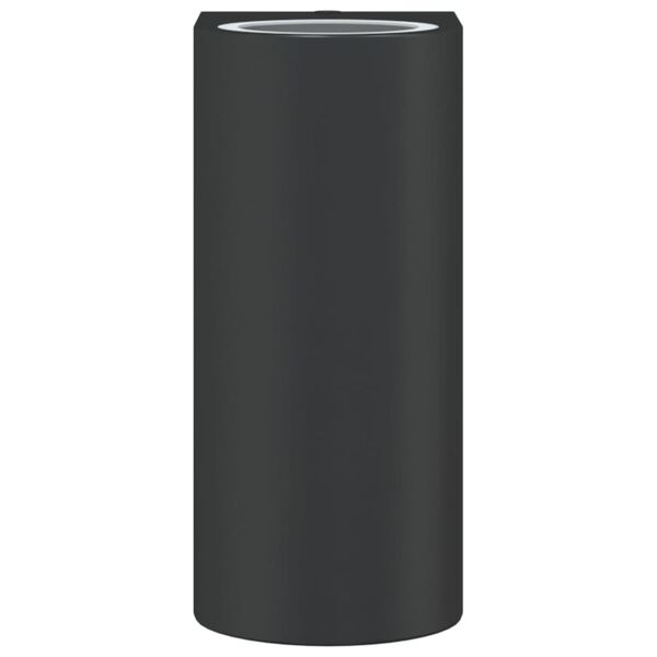 vidaXL Ulkosein&auml;valo musta valualumiini