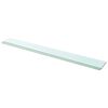 vidaXL Hyllyt 2 kpl kirkas lasi 110x12 cm