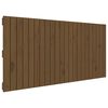 vidaXL S&auml;ngynp&auml;&auml;ty sein&auml;lle hunajanruskea 140x3x60 cm t&auml;ysi m&auml;nty