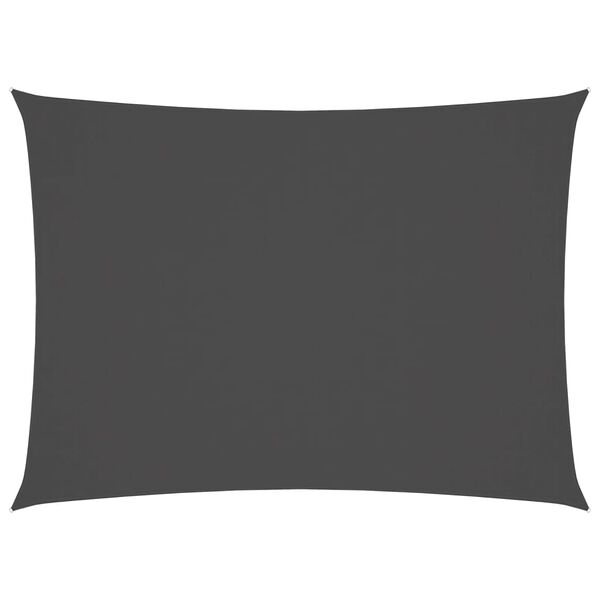 vidaXL Aurinkopurje Oxford-kangas suorakaide 2x3,5 m antrasiitti