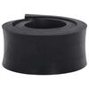 vidaXL kumireuna lumiauralle Musta 120x8x2 cm
