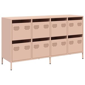 vidaXL Senkki pinkki 135x39x73,5 cm kylm&auml;valssattu ter&auml;s