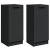 vidaXL Senkit 2 kpl musta 30x30x70 cm tekninen puu