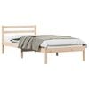 vidaXL S&auml;ngyn runko Ruskea 225,5 x 85,5 x 69,5 cm Massiivinen m&auml;nty