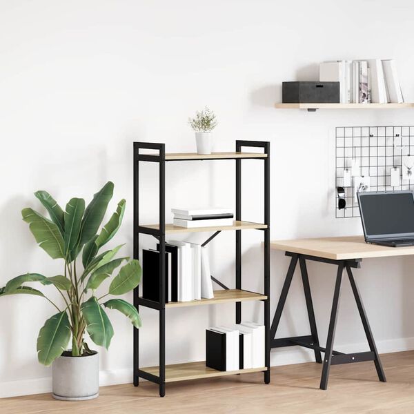 vidaXL Kirjahylly Sonoman tammi 40 x 30 x 85 cm Tekninen puu