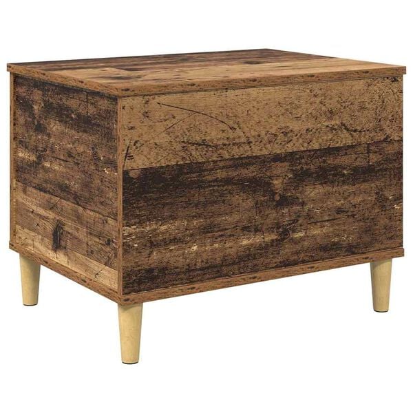 vidaXL Y&ouml;p&ouml;yt&auml;kaappi Vanha puu 60 x 44,5 x 45 cm Tekninen puu