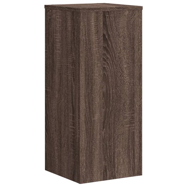 vidaXL Kasvitelineet 2 kpl ruskea tammi 30x30x70 cm tekninen puu