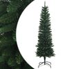vidaXL Artificial Slim Christmas Tree 150 cm PE ja PVC Vihre&auml;