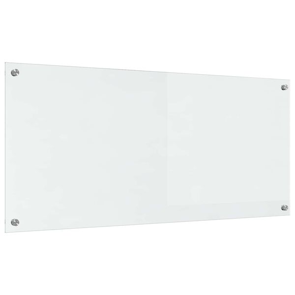 vidaXL Keitti&ouml;n suojapaneeli L&auml;pin&auml;kyv&auml; 110 x 50 x 0,6 cm