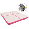 vidaXL T&auml;ytett&auml;v&auml; voimistelumatto pumpulla 200x200x15 cm PVC pinkki