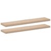 vidaXL Kelluvat hyllyt 2 kpl 110x23,5x4 cm tekninen puu