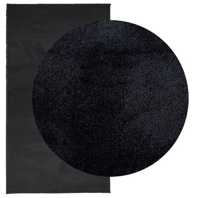 vidaXL Matto OVIEDO lyhytnukkainen musta 60x110 cm