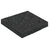 vidaXL Kumirouhepatiop&auml;&auml;llyste Musta 9 x 9 x 1 cm Kumi