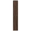 vidaXL Kirjahylly ruskea tammi 60x20x120,5 cm tekninen puu
