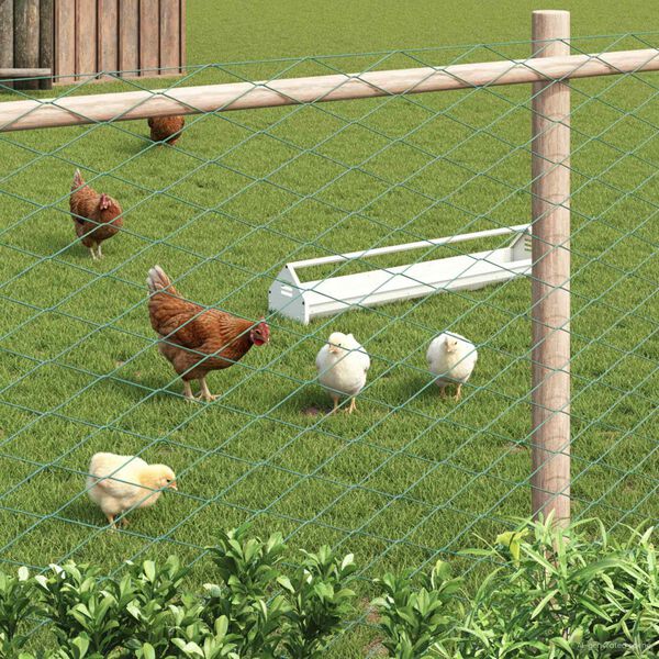 vidaXL Ketjuaita Vihre&auml; 2 x 20 m Ter&auml;s