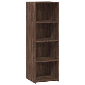 vidaXL Kaappi ruskea tammi 40x41x124 cm tekninen puu