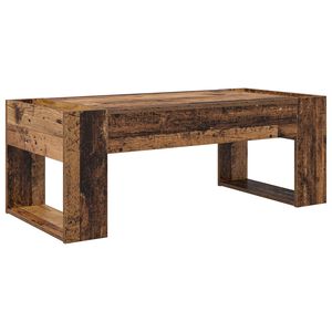 vidaXL Sohvap&ouml;yt&auml; Vanha puu 110 x 50 x 41 cm Tekninen puu