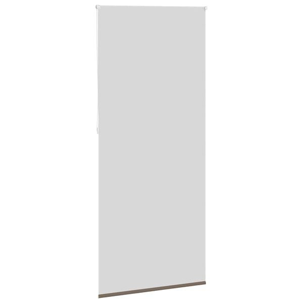 vidaXL Piment&auml;v&auml; rullaverho 84,4x230 cm kangasleveys 80 cm kahvinruskea