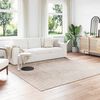 vidaXL Alue matot Neli&ouml; PALMERAS Beige 240 x 240 cm Polyesteri